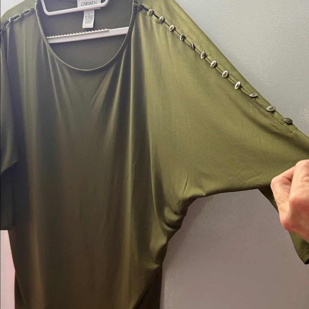 Carmen Marc Valvo Blouse - Picture 5 of 5
